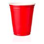 Imagem de Copo Americano 400ml Vermelho Red Cup Beer Pong - 25 unid