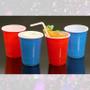 Imagem de Copo Americano Beer Pong Festa Red Cup Biodegradável 400ml 100 Unid