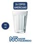 Copo Americano Caixa Com 24 Unidades Nadir 190ml Imagem de Copo Americano Caixa Com 24 Unidades Nadir 190ml