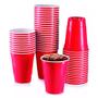 Imagem de Copo americano red cup beer pong descartável 100 un vermelho