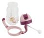 Imagem de Copo Anatomico Com Canudo De Silicone 220ml Clingo Cor Rosa Gatinha