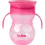 Imagem de Copo Antivazamento Infantil 360 Com Alça 250ml Rosa Buba