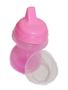 Imagem de Copo baby 250ml Transição Infantil com Tampa -Liso Rosa