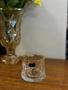 Imagem de Copo baixo Frost em vidro com borda dourada 180ml A7,5cm