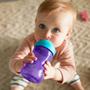 Imagem de Copo bico macio azul e roxo - 300ml - 9m - philips avent