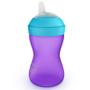 Imagem de Copo bico macio azul e roxo - 300ml - 9m - philips avent