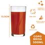 Imagem de Copo Brisa 300ml Vidro Resistente Suco Agua Nadir - 4Un