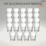 Imagem de Copo Bristol Dose Shot Pinga 60ml Vidro Nadir Kit 24 unid