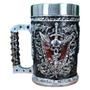 Imagem de Copo Caneca 3D Resina Faca Na Caveira Dark Medieval