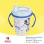 Imagem de Copo Caneca Com Alça Treinamento Para Bebês E Crianças Mickey  330ml Azul Plasutil 