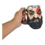 Imagem de Copo Caneca Resina Decorativa 3d Kratos God Of War Ragnarok