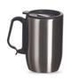 Imagem de Copo Caneca Térmica Aço Inox 350 Ml Para Café Chá Chocolate Com Tampa