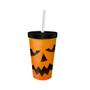 Imagem de Copo Canudo Halloween Abobrita 470ml