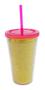 Imagem de Copo Canudo Você Brilha 450ml Dourado - Projeto Kiwi