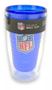 Imagem de Copo Cerveja NFL Azul 450 ML Parede Dupla