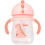 Imagem de Copo com Alça Dino Rosa 240ml Buba 11825