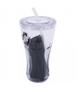 Imagem de Copo Com Canudo 550Ml E Mochila Tipo Saco - Vasco Da Gama