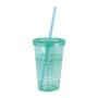 Imagem de Copo com Canudo Color 625ml - Verde