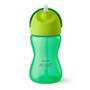 Imagem de Copo com Canudo Curvado Avent Dino Verde 300ml SCF798/01