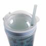 Imagem de Copo Com Canudo E Pote Azul 500ml