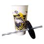 Imagem de Copo com Canudo Harry Potter Hogwarts - 700ml