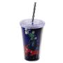 Imagem de Copo com Canudo Personagens DC Comics 450ml - Tasco Inport