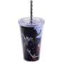 Imagem de Copo com Canudo Personagens DC Comics 450ml - Tasco Inport