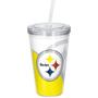 Imagem de Copo com Canudo Pittsburgh Steelers