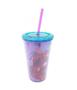 Imagem de Copo Com Canudo Sereia Ariel 450ml - Disney