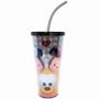 Imagem de Copo Com Cubos De Gelo Preto Mickey E Minnie Tsum Tsum 600ml - Disney
