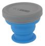 Imagem de Copo Com Tampa 200Ml Silicone Retratil Portátil Cup Go teq
