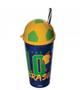 Imagem de Copo com Tampa Bola Copa 2022 540ml - PLASUTIL