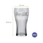 Imagem de Copo Contour Coca Cola 470Ml - Transparente