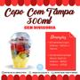 Copo Da Felicidade 300ml Com Tampa Bolha Sem Furo - 80und - Embanet Comercio De Embalagens Imagem de Copo Da Felicidade 300ml Com Tampa Bolha Sem Furo - 80und