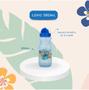 Imagem de Copo De 580ml Com Bico Retratil Silicone Babygo Stitch Azul
