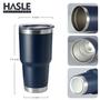 Imagem de Copo de Aço Inoxidável HASLE OUTFITTERS 900ml (Pacote com 4) - Cor Navy