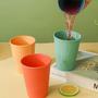 Imagem de Copo de Bambu e PP Texturizado Stripes Cores Sortidas 300ml Lyor