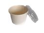 Imagem de Copo de Café de Papel Térmico Biodegradável 50 ml com Tampa para Delivery 100 unidades