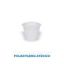 Imagem de Copo De Café PS Descartável Tira de Festa Fita Copinho Plástico Chá Bebida 50 ml Branco C/1.000 COPOSUL