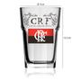 Imagem de Copo de Cerveja Personalizada Flamengo CRF Vidro 400ml