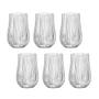 Imagem de Copo de Cristal Bohemia Para Água e Suco 450 ml Tulipa Optic 12 Peças