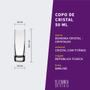 Imagem de Copo De Cristal Bohemia Para Vodka 50 ml Barline 1 Peça