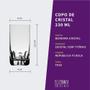 Imagem de Copo De Cristal Para Água 230 Ml Trio Bohemia