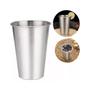 Imagem de Copo de Inox Resistente  para Água Bebidas Geladas com Borda