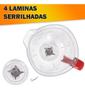 Imagem de Copo de Liquidificador Compatível Walita Philips Ri2134 Ri2135 Walita Problend RI2134 RI2035 Vermelho