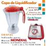 Imagem de Copo de Liquidificador Mondial Eletronic Inox Filter L-74 Vermelho