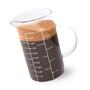 Imagem de Copo de Medida Newness Glass 500ml (0,5L) com Alça e 3 Escalas