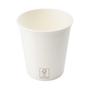 Imagem de Copo De Papel 200Ml Branco Biodegradável Térmico C/200 Copos