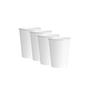 Imagem de Copo De Papel Biodegradável 200ml Branco 50U Kit 4
