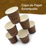 Imagem de Copo De Papel Com 180ml Prático E Seguro 40 Unidades SilverFestas